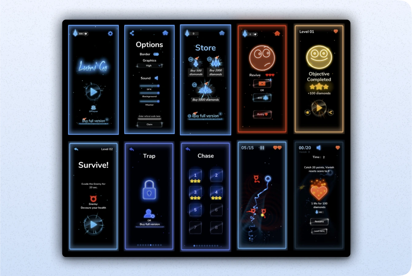 Lumi-Go Game